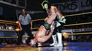 Jinzo Lanzeloth y Rocky Lobo vs Magnifico II Rayo Star y Sky Man [upl. by Bradway527]