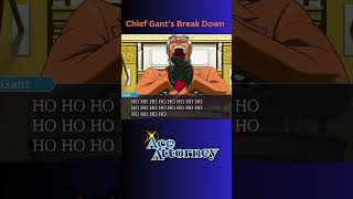 Ace Attorney  Gants Break Down [upl. by Pickard442]