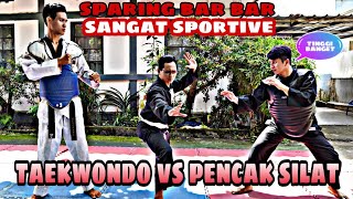 Pencak Silat vs Taekwondo seru banget [upl. by Ailyn97]