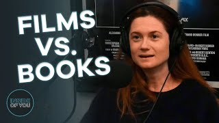 BONNIE WRIGHT Talks About the Issues Between GINNY WEASLEY in Films vs Books [upl. by Cirda727]