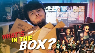 Lara Croft Tomb Raider Stuff  Whats in the Box  An Unboxing [upl. by Oniliuqnart992]