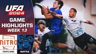 Portland Nitro at Seattle Cascades  FULL GAME HIGHLIGHTS  July 21 2024 [upl. by Sibyl]