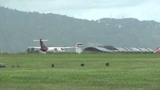 Les deux ATR72 Air Madagascar à GillotFMEERUN [upl. by Watt34]