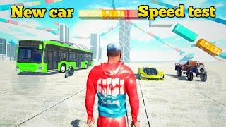 New car Speed test indian bike driving 3d [upl. by Artenra]