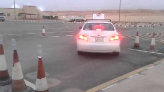 PARALLEL PARKING IN DALLAH DRIVING SCHOOL  ALKHARJSAUDI ARABIA [upl. by Nahtanaoj]