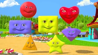 We are shapes  Diddle diddle dumpling 🤩 BEST Toddler Nursery Rhymes by Little Treehouse [upl. by Monsour653]