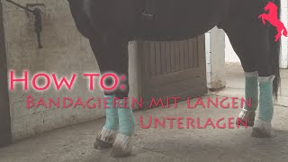 How to Bandagieren mit XXLUnterlagen [upl. by Emma]