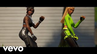 Wap Official Fortnite Music Video CardiB [upl. by Alie]