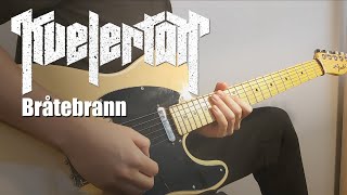 Kvelertak  Bråtebrann Guitar Cover [upl. by Alegre364]