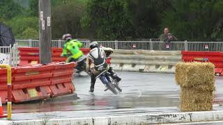 Australian Postie Bike GP  crash corner [upl. by Meares690]