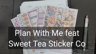 Plan With Me feat Sweet Tea Sticker Co [upl. by Anh]