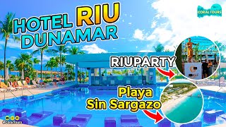 Riu Dunamar Costa Mujeres  Playa sin Sargazo 🤩 Jacuzzi GRATIS en el SPA 🧖‍♀️ Todo Incluido 🍕🍹 [upl. by Harness231]