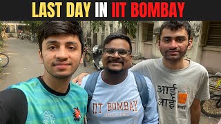 Will Miss IIT Bombay  Vlog  Vinit Kumar [upl. by Htiekel]