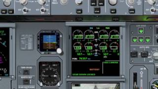 XPlane A340600 Startup Procedure [upl. by Trent]