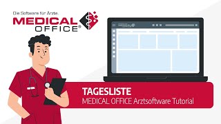 Tagesliste Tutorial  MEDICAL OFFICE Arztsoftware [upl. by Asyral]