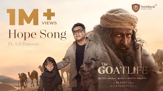 Hope Song  AR Rahman  Goatlife  Blessy ARRahman PrithvirajProductions techbankmovieslondon [upl. by Kazim]