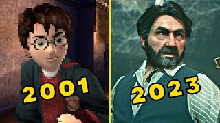 Evolution of Harry Potter Games 20012023 [upl. by Eryn453]