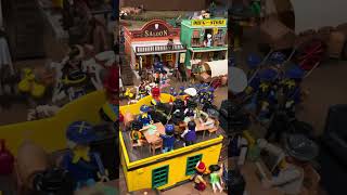 Playmobil Western Diorama Town [upl. by Bate]