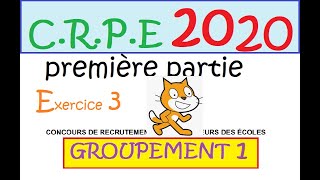 CRPE 2020 groupement 1 corrigéMathsexercice 3 programme de calcul 2 [upl. by Rox]