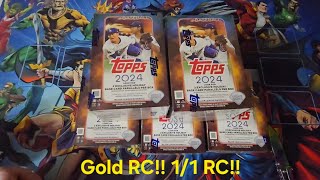 2024 Topps Update Blaster Boxes How Many Parallels Compared to a Hobby Box [upl. by Laban]