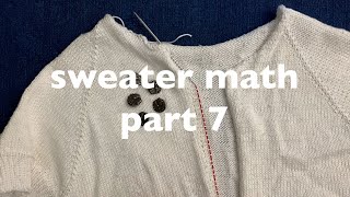 Sweater Workshop Part 7 One Row Buttonholes [upl. by Wootan]