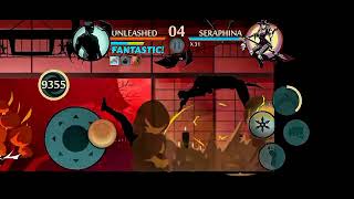 UNLEASHED vs SERAPHINA New Halloween boss in Private Server [upl. by Rondi]