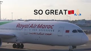 TRIP REPORT Royal Air Maroc Casablanca CMN to Jeddah OEJN ECONOMY Boeing 7879 [upl. by Snowber939]