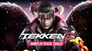 TEKKEN 8 – Devil Jin Reveal amp Gameplay Trailer [upl. by Nanaek]