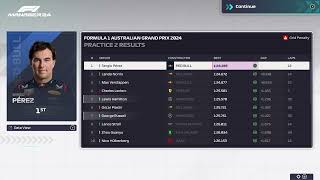 F1 MANAGER 2024 MERCEDES NO COMMENTARY CAREER MODE 3 MELBOURNE SOLIDIFYING OUR PLACE [upl. by Rofotsirk]