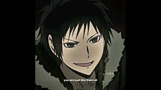 Gossip  Izaya Orihara tricking Amphisbaena and Heavens Slave Edit DRRR×2 [upl. by Sufur353]