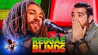 The Very Best REGGAE Blind Auditions on The Voice [upl. by Eirdua]