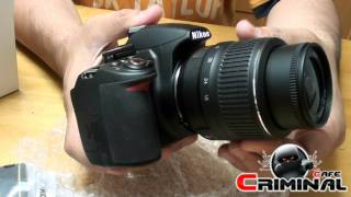 Nikon D3100 55200mm lens kit Unboxing [upl. by Ennayar]