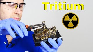 What Happens When You Break a Vial of Radioactive Tritium [upl. by Cain211]