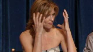 Battlestar Galactica amp Caprica  Grace Park amp Tricia Helfer on playing Cylons Paley Center 2009 [upl. by Ahsenrad602]