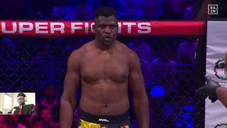 La victoire de l FRANCIS NGANNOU VS RENAN FERREIRA [upl. by Lleznov]