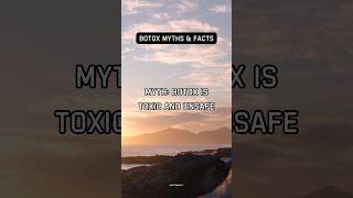 Myth Botox is toxic and unsafe cosmetology botox myths selfcare beauty skincare [upl. by Gassman]