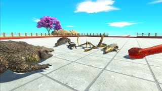 Can purussaurus survive againts teamates Animal Revolt Battle Simulator [upl. by Ingeberg]