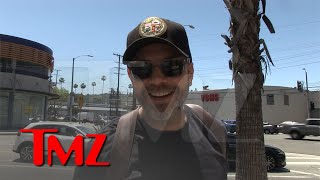 Joel McHale Says Community Movie Shoots Soon Confirms Chevy Chase Is A Bully  TMZ [upl. by Helm]