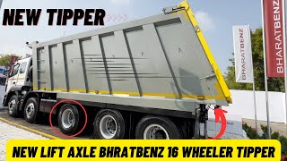 New BharatBenz 4828 lift Axle Tipper Truck walkaround Full Review💪🔥 [upl. by Waldner591]