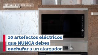 10 artefactos eléctricos que NUNCA debes enchufar a un alargador [upl. by Josephina]