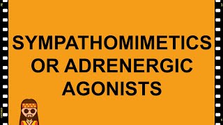 Sympathomimetics or Adrenergic Receptor Agonists pharmacology MADE EASY [upl. by Leacock740]