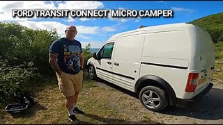 Ford Transit Connect Camper Conversion firsttime build [upl. by Rush154]