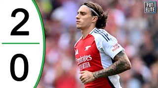 Arsenal vs Lyon 20 Extended Highlights amp Goals 2024 [upl. by Ahsar]