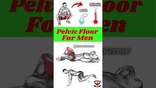 Pelvic Foor Exercises For Men shorts pelvichealth homeworkout [upl. by Noed]