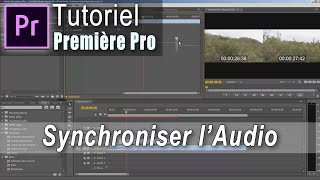 tuto premiere pro remappage temporel synchroniser laudio à la video [upl. by Edme]