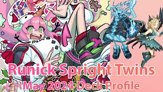 Runick Live Twin Spright Deck list  May 2024 Post LEDEBanlist [upl. by Rebecka]