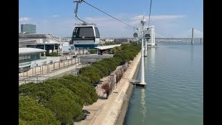 Telecabine Lisboa el el Parque das Nações [upl. by Ignatzia]