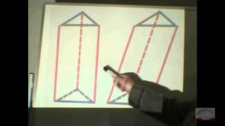 776  Geometrie  Prismen  Darstellung und Berechnung [upl. by Ludovico58]