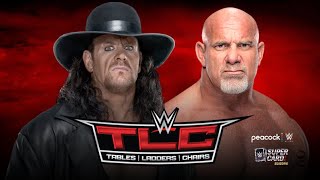 FULL MATCH  Goldberg vs Undertaker WWE TLC 2023 [upl. by Bouchier886]