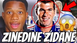 REACTING TO ZINEDINE ZIDANE [upl. by Elisee]